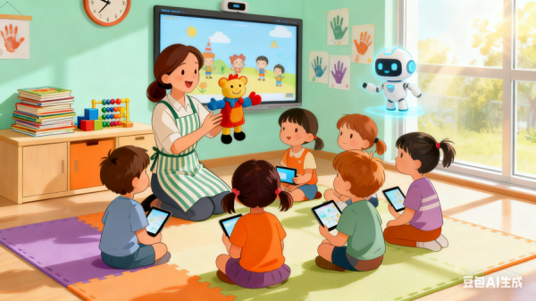 金御网 这份最新报告建议关注AI对学前教育的影响